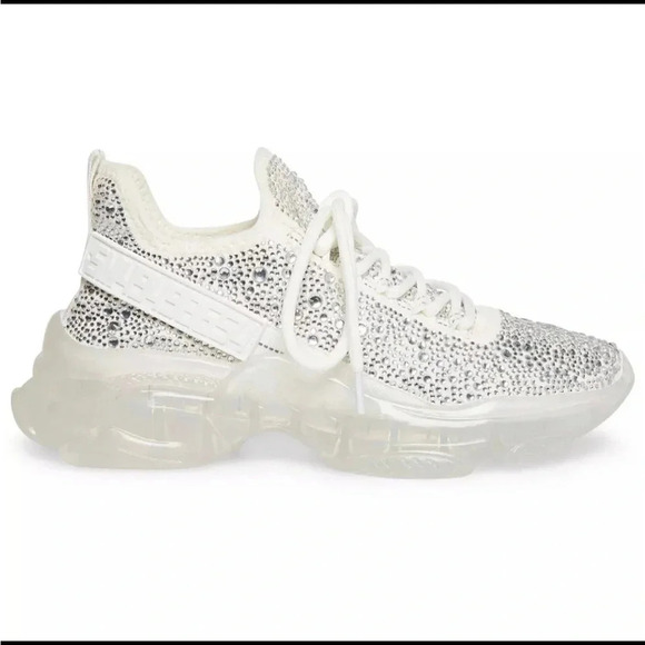 Steve Madden Maxima-R sneakers White HTF size 9 - Picture 2 of 10